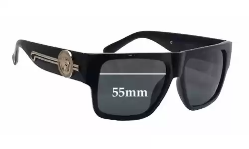 Sunglass Fix Ersatzgläser für Versace MOD 4368/S - 55mm Wide Sunglass Fix Ersatzgläser für Versace MOD 4368/S - 55mm Wide