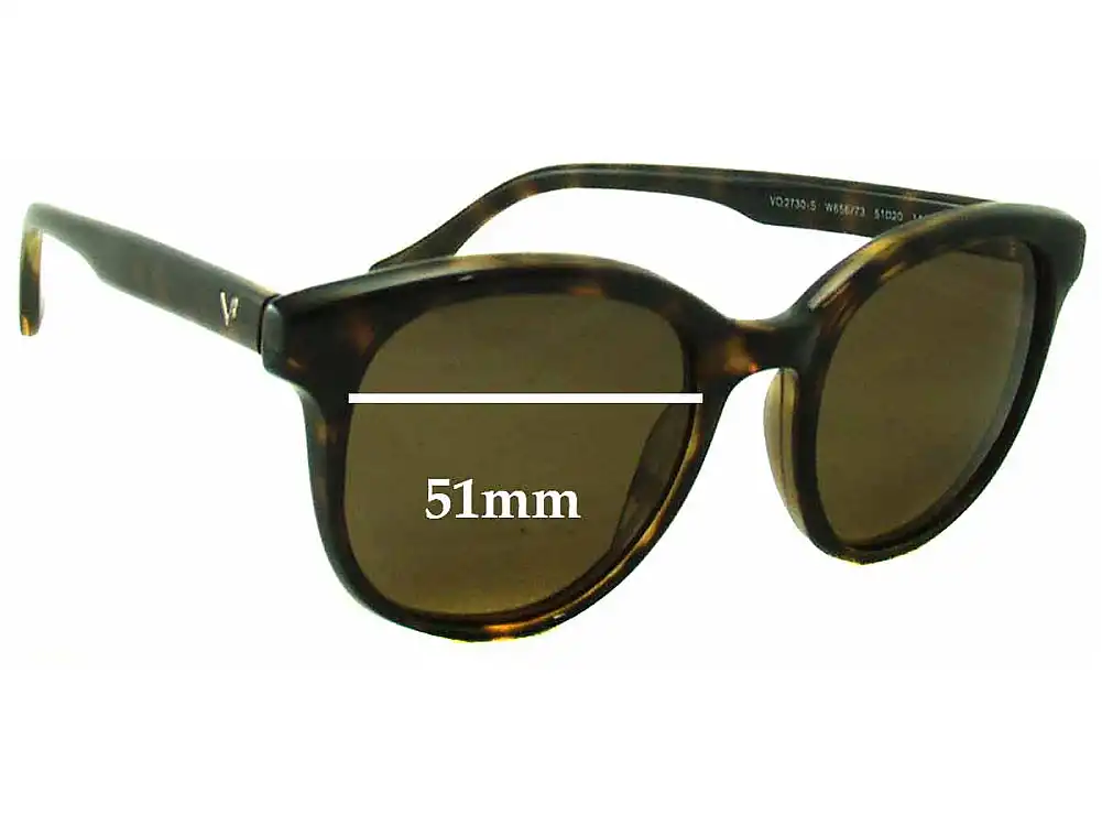 Sunglass Fix Ersatzgläser für Vogue VO2730-S - 51mm Wide Sunglass Fix Ersatzgläser für Vogue VO2730-S - 51mm Wide