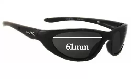 Sunglass Fix Ersatzgläser für Wiley X Blink WX - 61mm Wide Sunglass Fix Ersatzgläser für Wiley X Blink WX - 61mm Wide