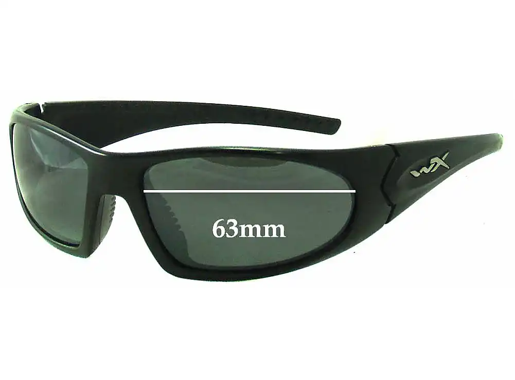 Sunglass Fix Ersatzgläser für Wiley X Wiley X Zen - 63mm Wide Sunglass Fix Ersatzgläser für Wiley X Wiley X Zen - 63mm Wide