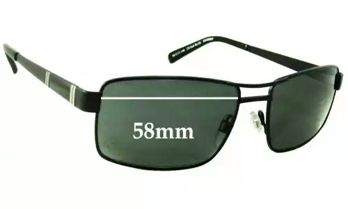 Sunglass Fix Ersatzgläser für Country Road CR Sun Rx 01 - 58mm Wide Sunglass Fix Ersatzgläser für Country Road CR Sun Rx 01 - 58mm Wide