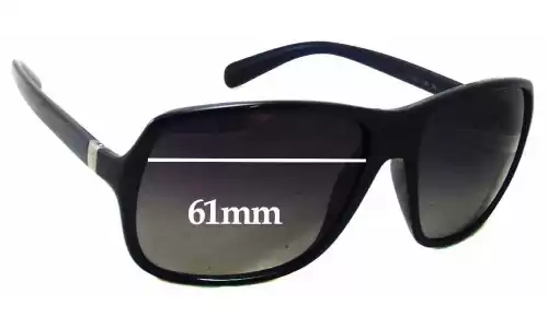 Sunglass Fix Ersatzgläser für Prada SPR07N & PR07NS - 61mm Wide Sunglass Fix Ersatzgläser für Prada SPR07N & PR07NS - 61mm Wide