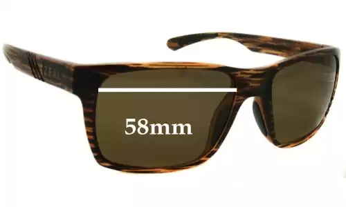 Zeal Brewer Replacement Lenses 58mm Zeal Brewer Replacement Sunglass Lenses - 58mm wide