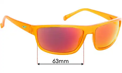 Sunglass Fix Ersatzgläser für Arnette Borrow AN4259 - 63mm Wide Sunglass Fix Ersatzgläser für Arnette Borrow AN4259 - 63mm Wide