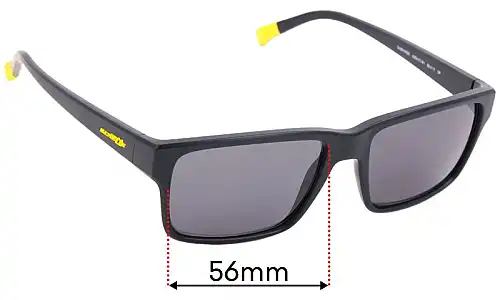 Sunglass Fix Ersatzgläser für Arnette Dashanzi AN4254 - 56mm Wide Sunglass Fix Ersatzgläser für Arnette Dashanzi AN4254 - 56mm Wide