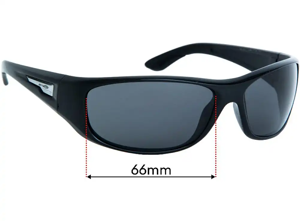Sunglass Fix Ersatzgläser für Arnette Freezer AN4155 - 66mm Wide Sunglass Fix Ersatzgläser für Arnette Freezer AN4155 - 66mm Wide