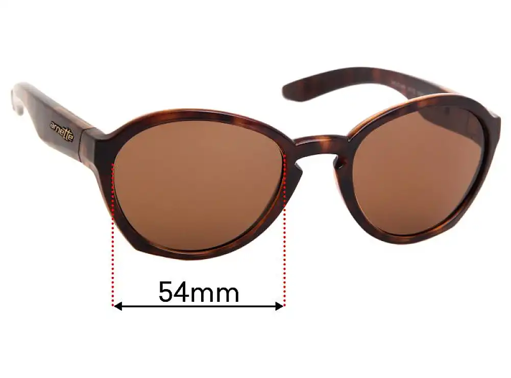 Sunglass Fix Ersatzgläser für Arnette Moolah - 54mm Wide Sunglass Fix Ersatzgläser für Arnette Moolah - 54mm Wide
