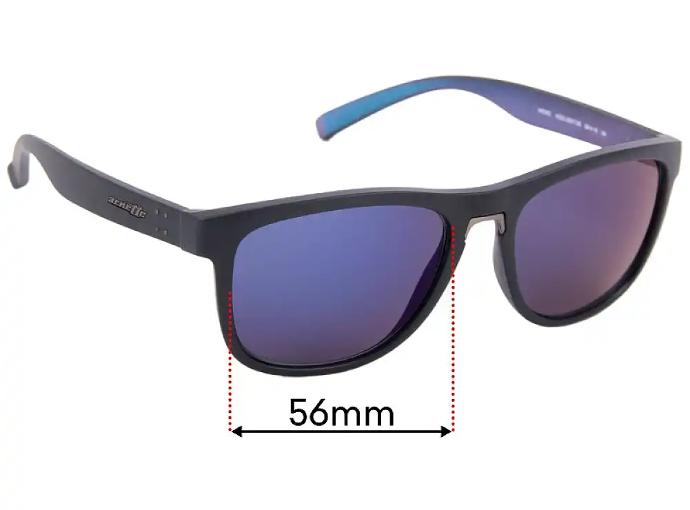 Sunglass Fix Ersatzgläser für Arnette Woke 4252 - 56mm Wide Sunglass Fix Ersatzgläser für Arnette Woke 4252 - 56mm Wide