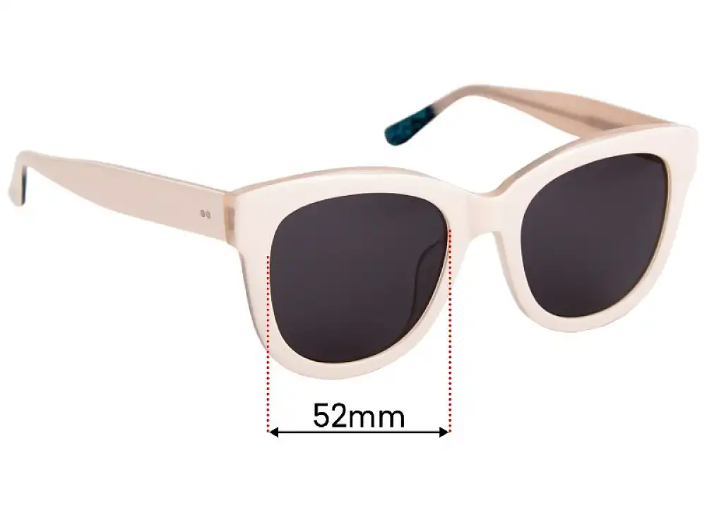 Sunglass Fix Ersatzgläser für Bailey Nelson Elizabeth 2 - 52mm Wide Sunglass Fix Ersatzgläser für Bailey Nelson Elizabeth 2 - 52mm Wide