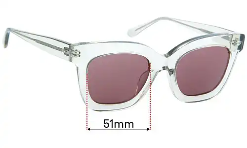 Sunglass Fix Ersatzgläser für Bailey Nelson Gloria - 51mm Wide Sunglass Fix Ersatzgläser für Bailey Nelson Gloria - 51mm Wide