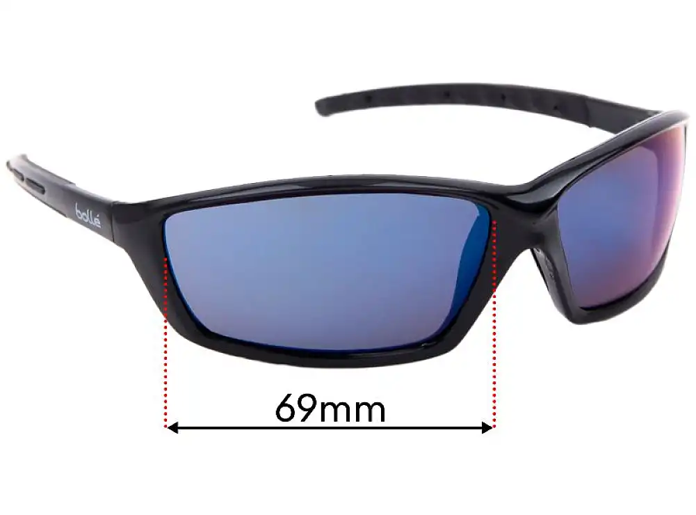 Sunglass Fix Ersatzgläser für Bolle Prowler - 69mm Wide Sunglass Fix Ersatzgläser für Bolle Prowler - 69mm Wide