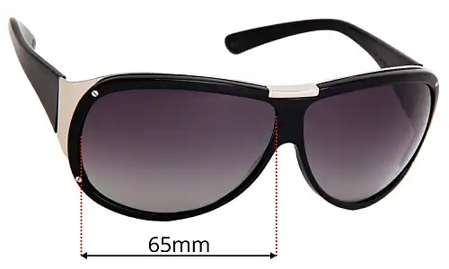 Sunglass Fix Ersatzgläser für Bottega Veneta BV 20/S - 65mm Wide Sunglass Fix Ersatzgläser für Bottega Veneta BV 20/S - 65mm Wide