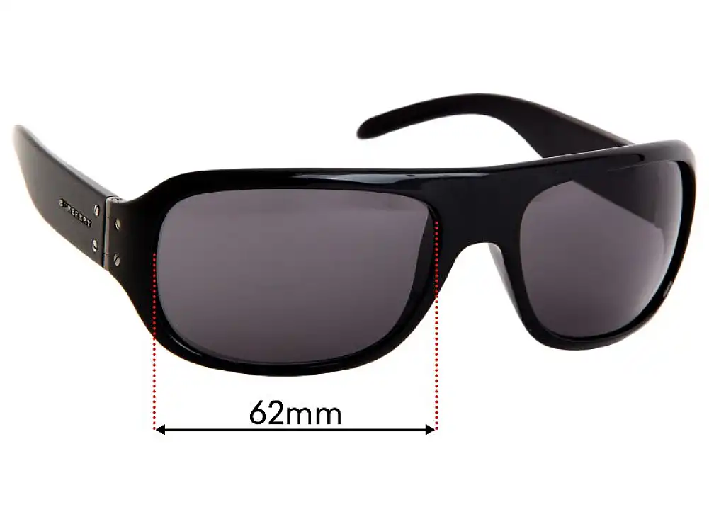Sunglass Fix Ersatzgläser für Burberry B 4031 - 62mm Wide Sunglass Fix Ersatzgläser für Burberry B 4031 - 62mm Wide
