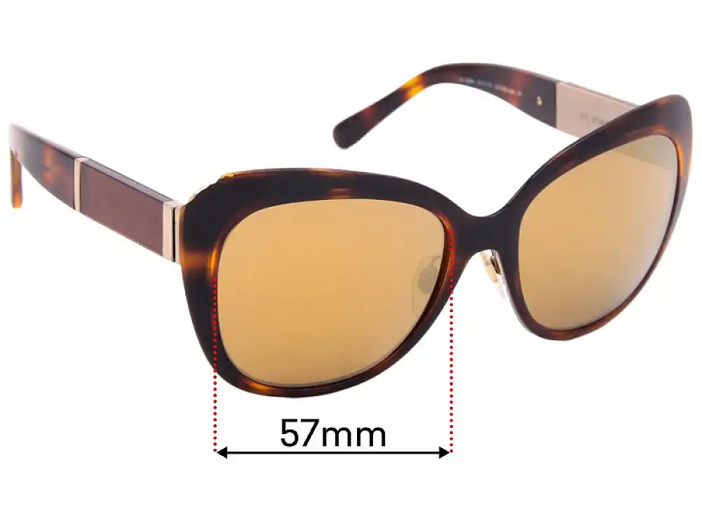 Sunglass Fix Ersatzgläser für Burberry B 3088 - 57mm Wide Sunglass Fix Ersatzgläser für Burberry B 3088 - 57mm Wide