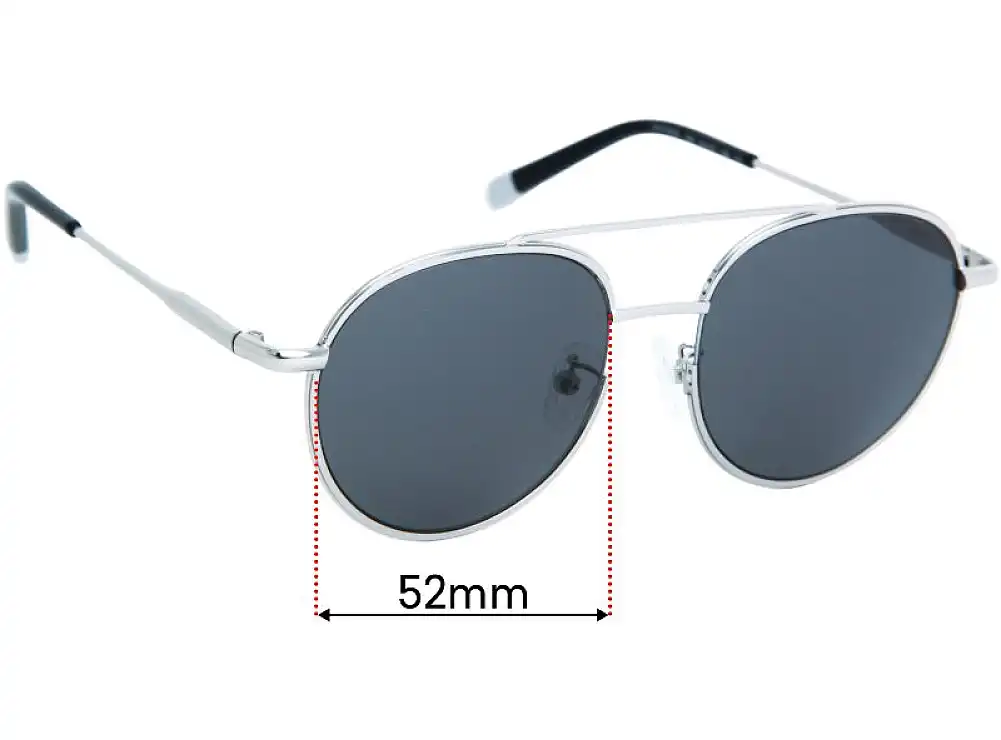 Sunglass Fix Ersatzgläser für Calvin Klein CK2153SA - 52mm Wide Sunglass Fix Ersatzgläser für Calvin Klein CK2153SA - 52mm Wide