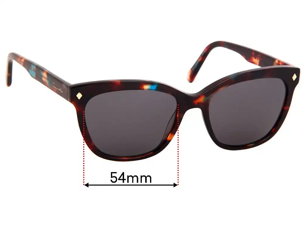 Sunglass Fix Ersatzgläser für Carla Zampatti 01 - 54mm Wide Sunglass Fix Ersatzgläser für Carla Zampatti 01 - 54mm Wide
