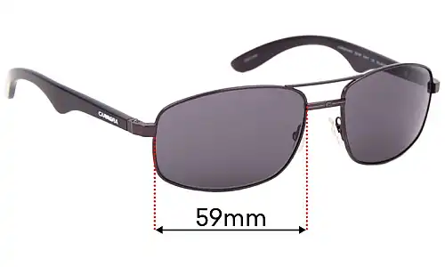 Sunglass Fix Ersatzgläser für Carrera 6007 - 59mm Wide Sunglass Fix Ersatzgläser für Carrera 6007 - 59mm Wide