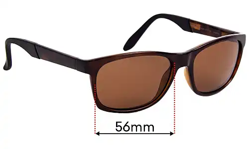 Sunglass Fix Ersatzgläser für Carrera 8021/S - 56mm Wide Sunglass Fix Ersatzgläser für Carrera 8021/S - 56mm Wide