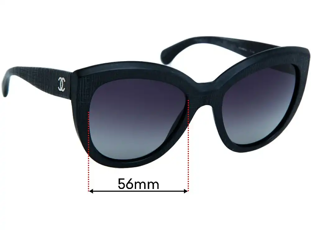 Chanel 5332 Replacement Lenses 56mm Chanel 5332 Replacement Lenses 56mm