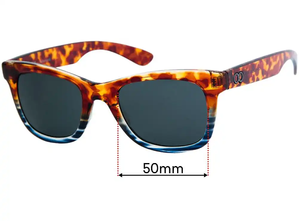 Sunglass Fix Ersatzgläser für Childe Cash - 50mm Wide Sunglass Fix Ersatzgläser für Childe Cash - 50mm Wide