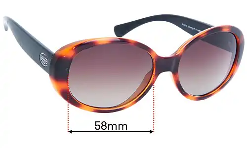 Sunglass Fix Ersatzgläser für Coach HC8079 Tracy - 58mm Wide Sunglass Fix Ersatzgläser für Coach HC8079 Tracy - 58mm Wide