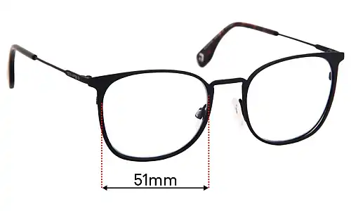 Sunglass Fix Ersatzgläser für Converse 59 - 51mm Wide Sunglass Fix Ersatzgläser für Converse 59 - 51mm Wide