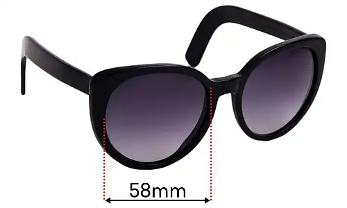 Sunglass Fix Ersatzgläser für Cutler and Gross of London 1112 - 58mm Wide Sunglass Fix Ersatzgläser für Cutler and Gross of London 1112 - 58mm Wide