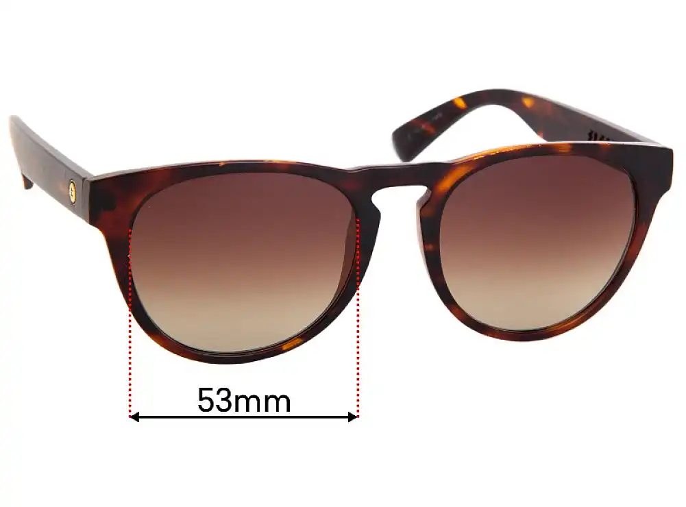 Sunglass Fix Ersatzgläser für Electric Nashville XL - 53mm Wide Sunglass Fix Ersatzgläser für Electric Nashville XL - 53mm Wide