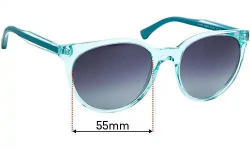 Sunglass Fix Ersatzgläser für Emporio Armani EA4003 - 55mm Wide Sunglass Fix Ersatzgläser für Emporio Armani EA4003 - 55mm Wide