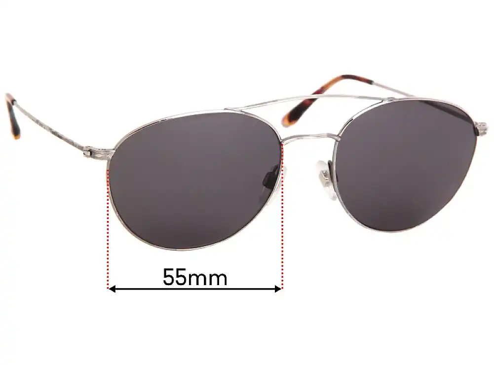 Sunglass Fix Ersatzgläser für Giorgio Armani Unknown - 55mm Wide Sunglass Fix Ersatzgläser für Giorgio Armani Unknown - 55mm Wide