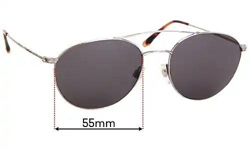 Sunglass Fix Ersatzgläser für Giorgio Armani Unknown - 55mm Wide Sunglass Fix Ersatzgläser für Giorgio Armani Unknown - 55mm Wide