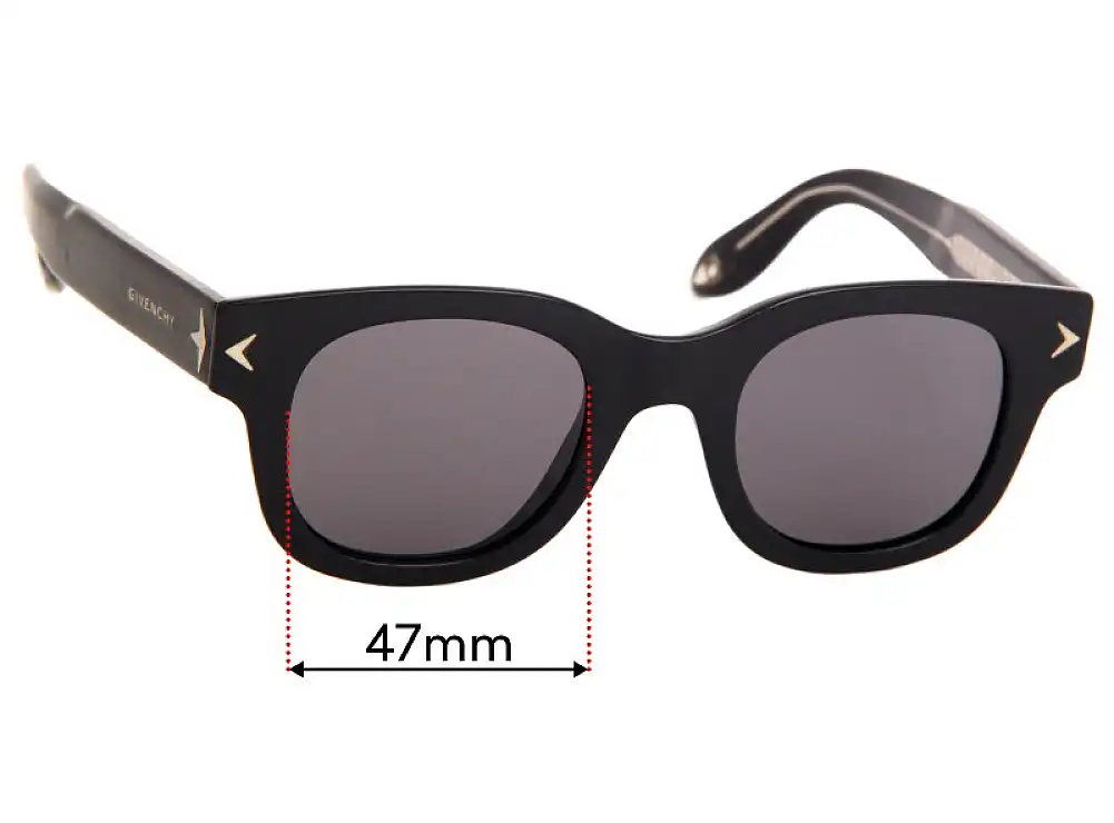Sunglass Fix Ersatzgläser für Givenchy GV 7037/S - 47mm Wide Sunglass Fix Ersatzgläser für Givenchy GV 7037/S - 47mm Wide