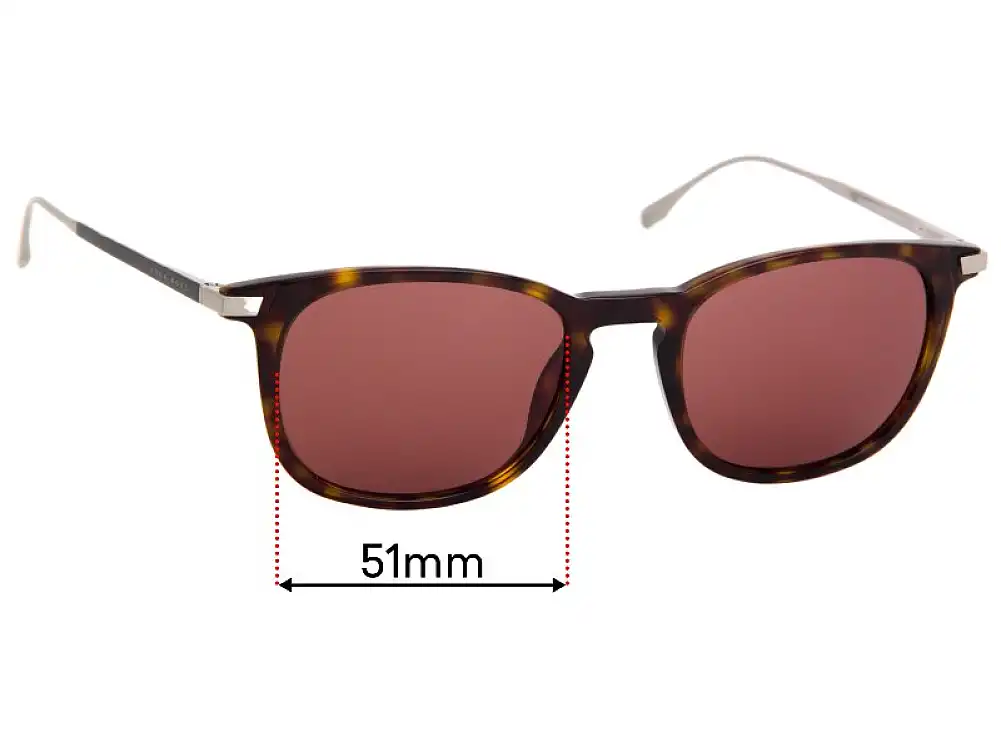 Sunglass Fix Ersatzgläser für Hugo Boss 0783/S - 51mm Wide Sunglass Fix Ersatzgläser für Hugo Boss 0783/S - 51mm Wide