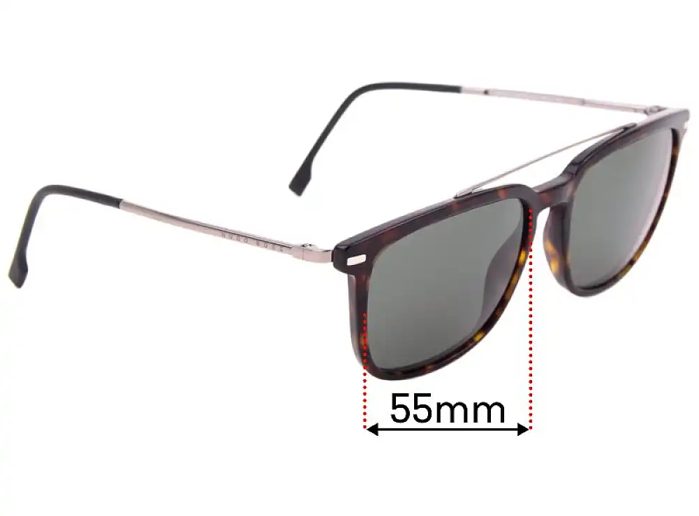 Sunglass Fix Ersatzgläser für Hugo Boss 0930/S - 55mm Wide Sunglass Fix Ersatzgläser für Hugo Boss 0930/S - 55mm Wide
