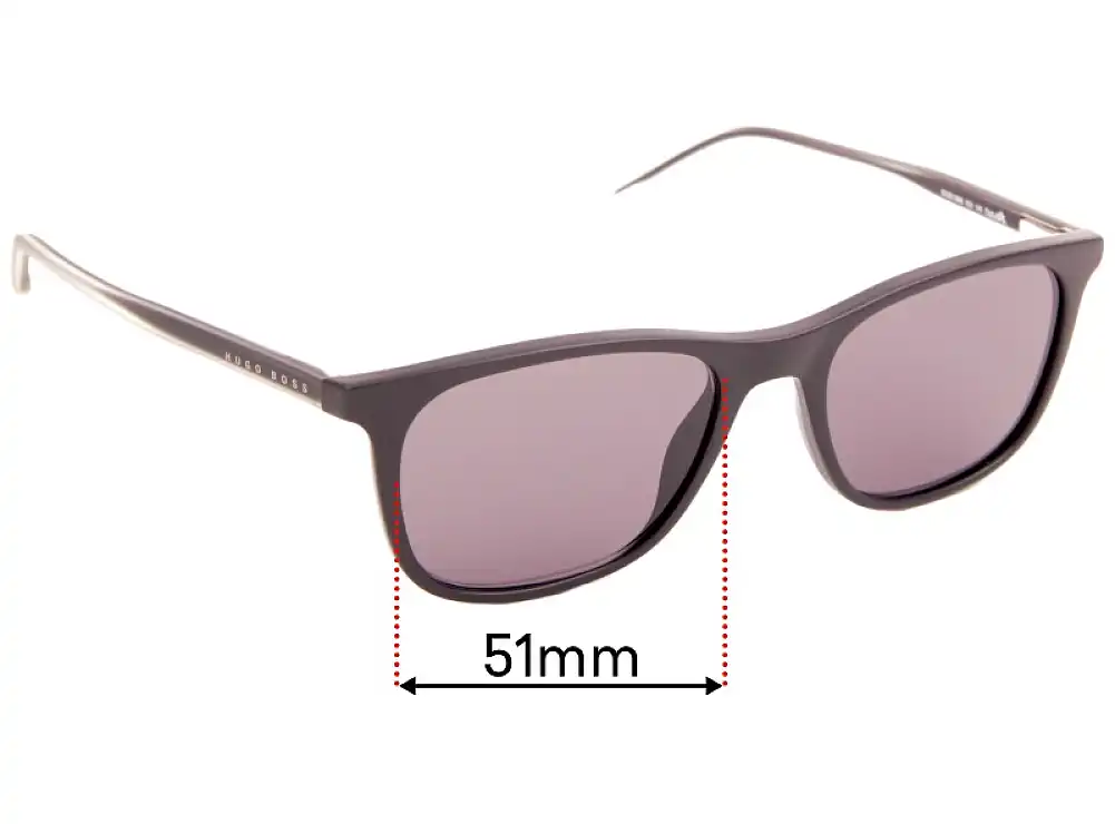 Sunglass Fix Ersatzgläser für Hugo Boss 0966 - 51mm Wide Sunglass Fix Ersatzgläser für Hugo Boss 0966 - 51mm Wide