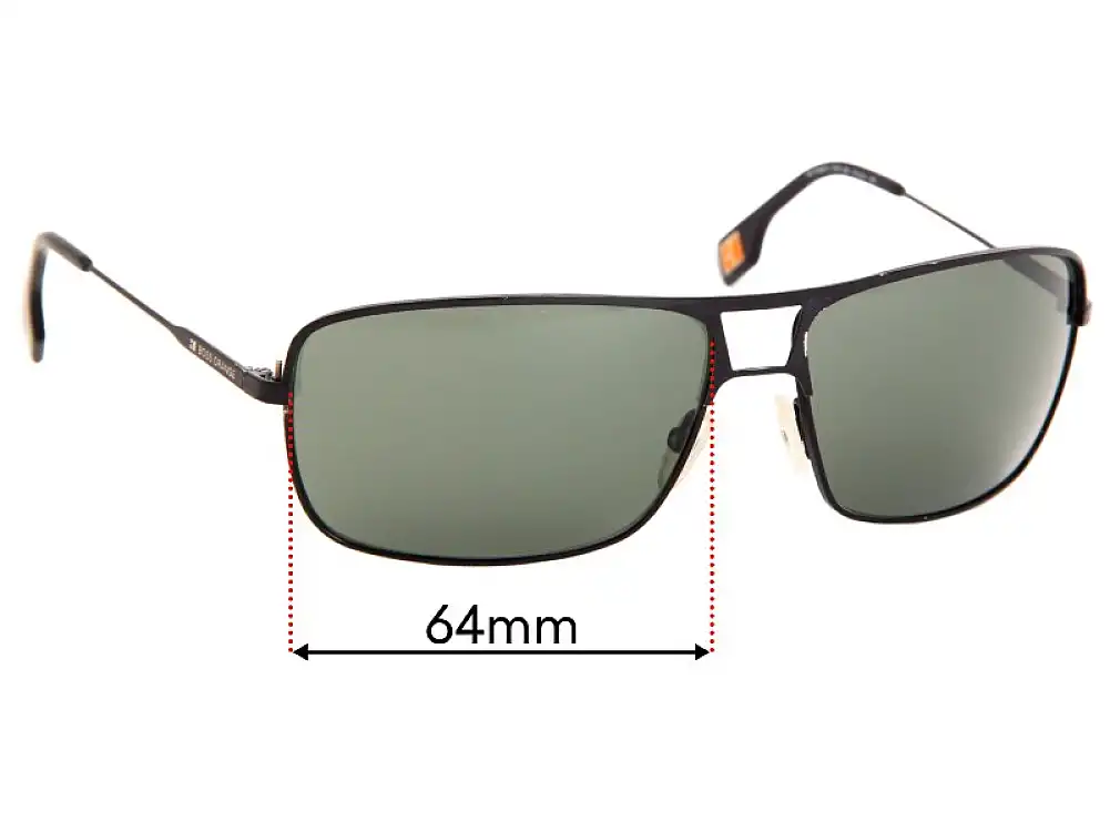 Sunglass Fix Ersatzgläser für Hugo Boss BO 0044/S - 64mm Wide Sunglass Fix Ersatzgläser für Hugo Boss BO 0044/S - 64mm Wide