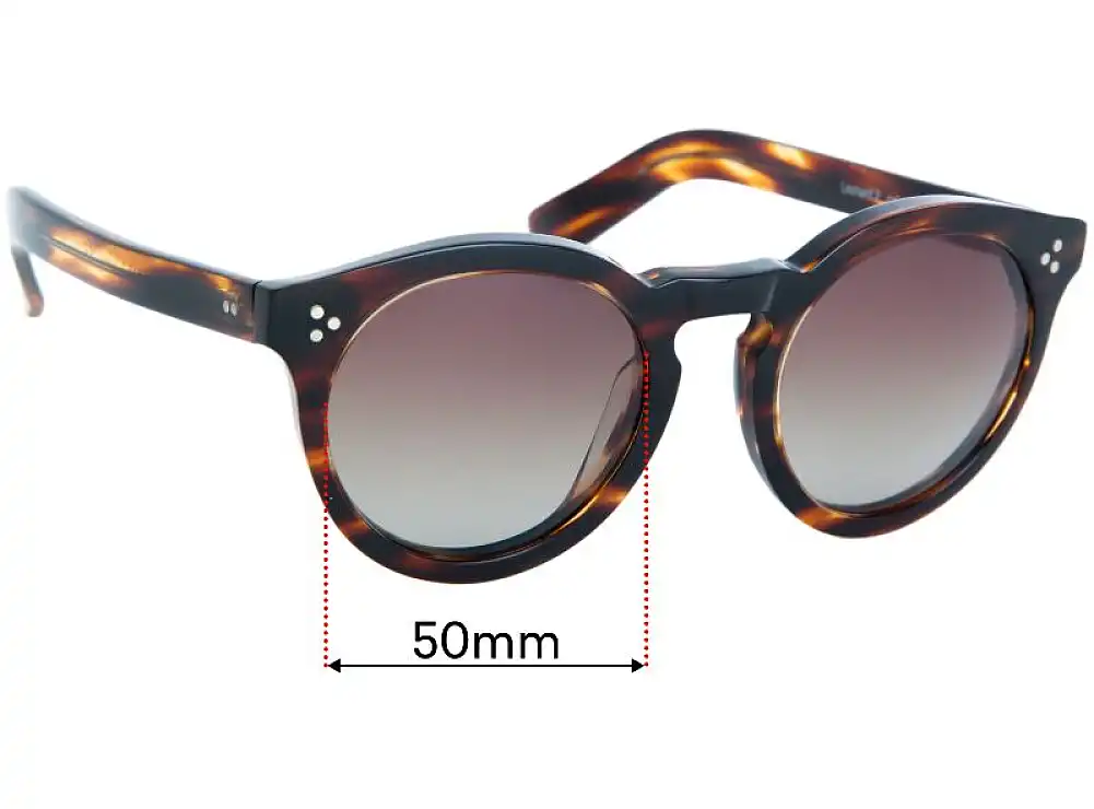 Sunglass Fix Ersatzgläser für Illesteva Leonard 2 - 50mm Wide Sunglass Fix Ersatzgläser für Illesteva Leonard 2 - 50mm Wide