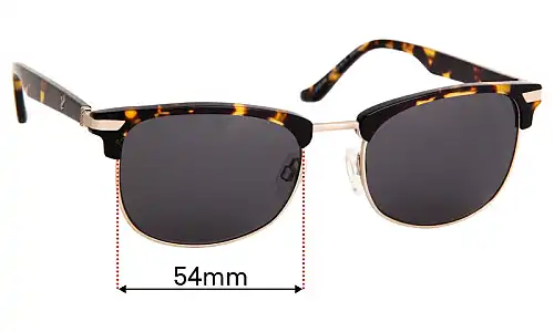 Sunglass Fix Ersatzgläser für Lyle & Scott L&S Sun Rx 01 - 54mm Wide Sunglass Fix Ersatzgläser für Lyle & Scott L&S Sun Rx 01 - 54mm Wide
