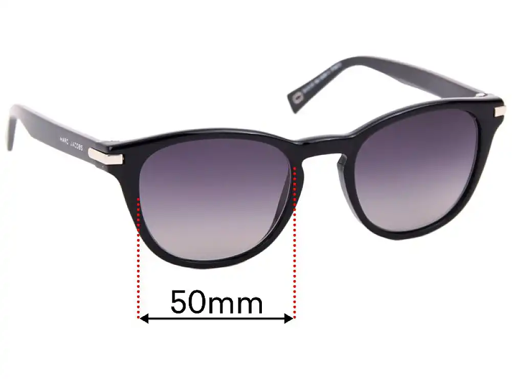 Sunglass Fix Ersatzgläser für Marc by Marc Jacobs 11 - 50mm Wide Sunglass Fix Ersatzgläser für Marc by Marc Jacobs 11 - 50mm Wide