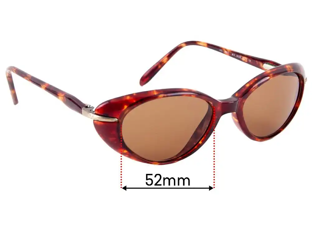 Sunglass Fix Ersatzgläser für Maui Jim MJ147 Cabana - 52mm Wide Sunglass Fix Ersatzgläser für Maui Jim MJ147 Cabana - 52mm Wide