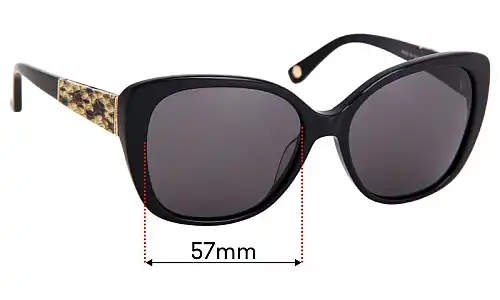 Michael Kors MKS849 Mila Replacement Lenses 57mm Sunglass Fix Replacement Lenses for Michael Kors MKS849 Mila - 57mm Wide