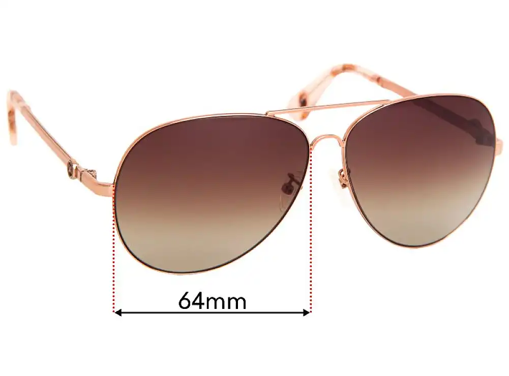 Sunglass Fix Ersatzgläser für Mimco Wanderer - 64mm Wide Sunglass Fix Ersatzgläser für Mimco Wanderer - 64mm Wide