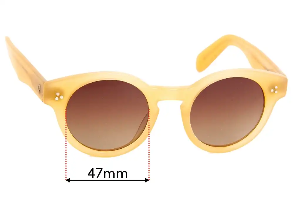 Sunglass Fix Ersatzgläser für Moscot Grunya - 47mm Wide Sunglass Fix Ersatzgläser für Moscot Grunya - 47mm Wide