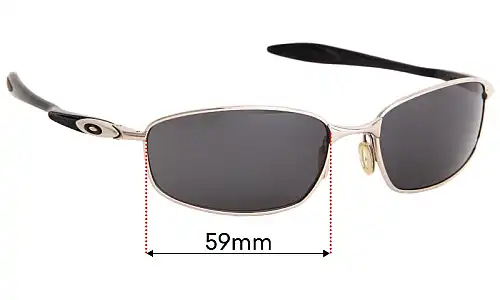 Oakley Blender OO4059 Replacement Lenses 59mm wide Sunglass Fix Replacement Lenses for Oakley Blender OO4059 - 59mm wide