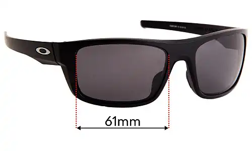 Sunglass Fix Ersatzgläser für Oakley Drop Point OO9367 - 61mm Wide Oakley Drop Point OO9367 Ersatzlinsen 61mm wide