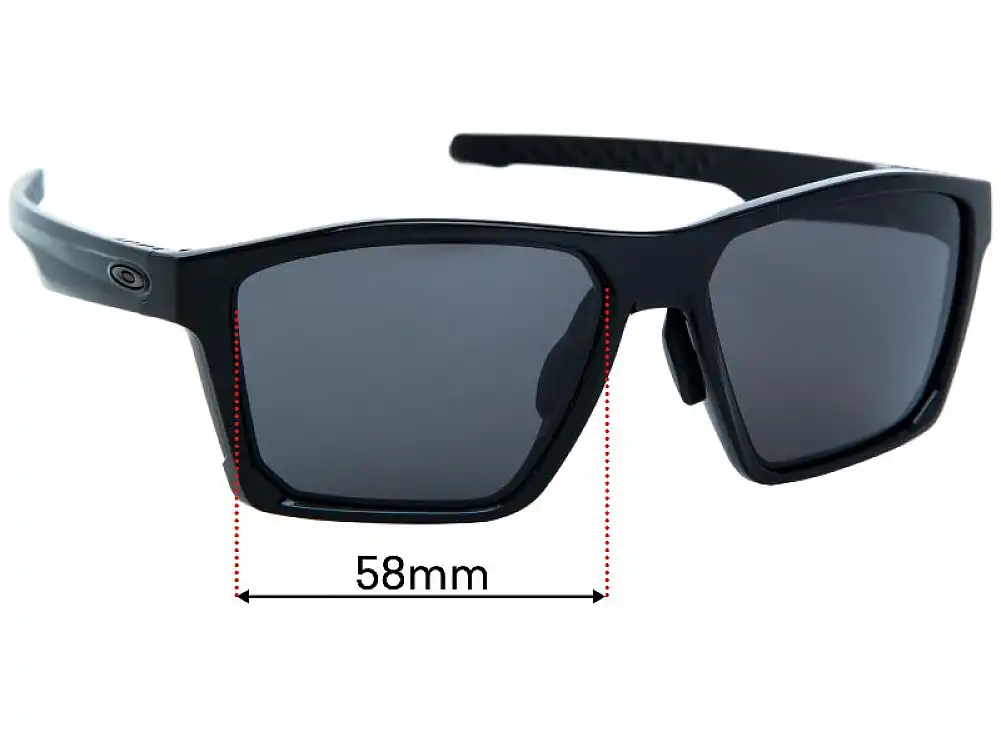 Sunglass Fix Ersatzgläser für Oakley Targetline OO9398 (Asian Fit) - 58mm Wide Sunglass Fix Ersatzgläser für Oakley Targetline OO9398 (Asian Fit) - 58mm Wide