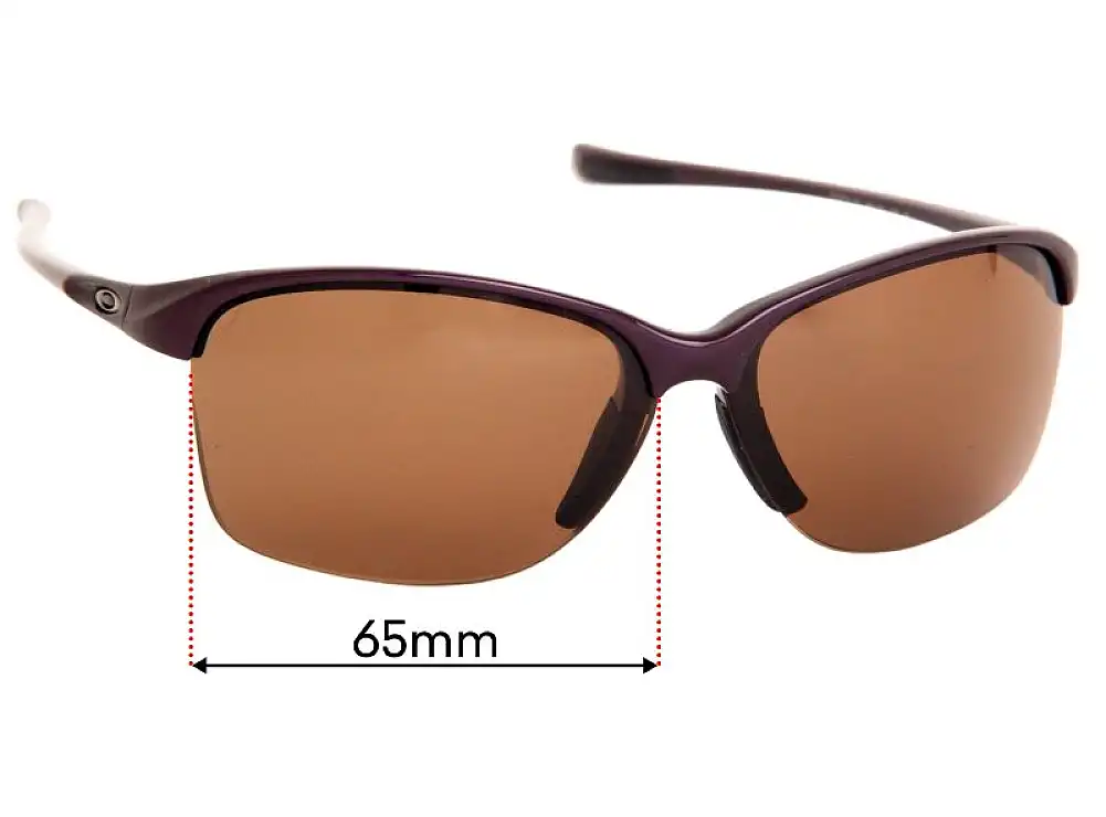 Sunglass Fix Ersatzgläser für Oakley Unstoppable OO9191 - 65mm Wide Sunglass Fix Ersatzgläser für Oakley Unstoppable OO9191 - 65mm Wide