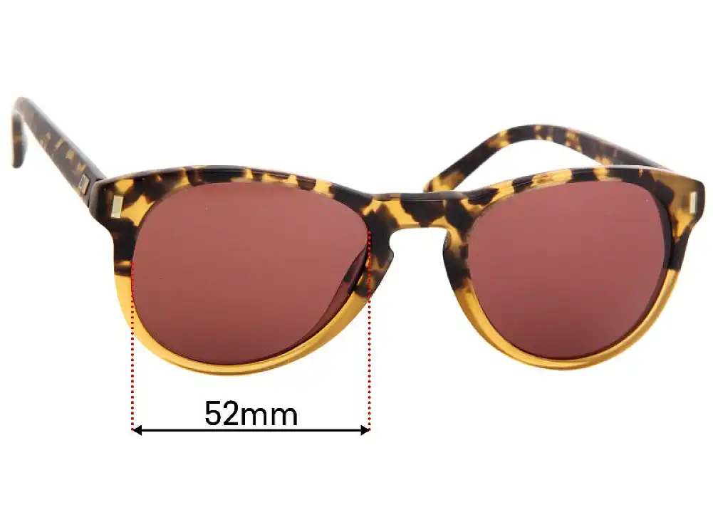 Sunglass Fix Ersatzgläser für Otis Nowhere To Run - 52mm Wide Sunglass Fix Ersatzgläser für Otis Nowhere To Run - 52mm Wide