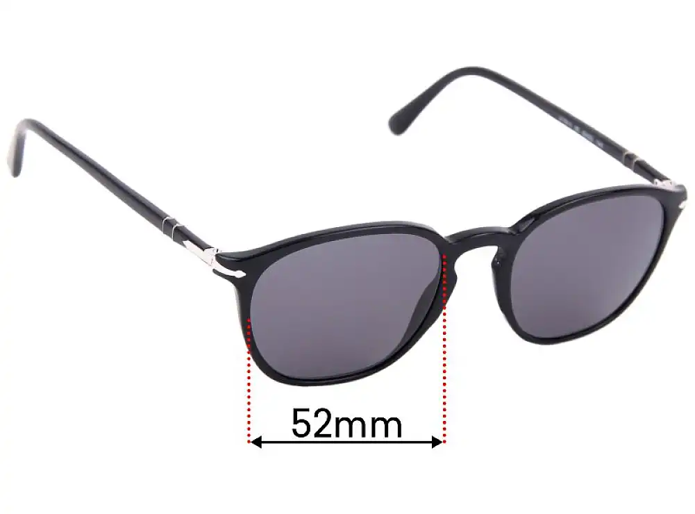 Sunglass Fix Ersatzgläser für Persol 3178-V - 52mm Wide Sunglass Fix Ersatzgläser für Persol 3178-V - 52mm Wide