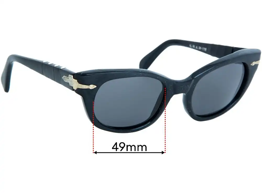 Sunglass Fix Ersatzgläser für Persol S.R.A.M-116 - 49mm Wide Sunglass Fix Ersatzgläser für Persol S.R.A.M-116 - 49mm Wide